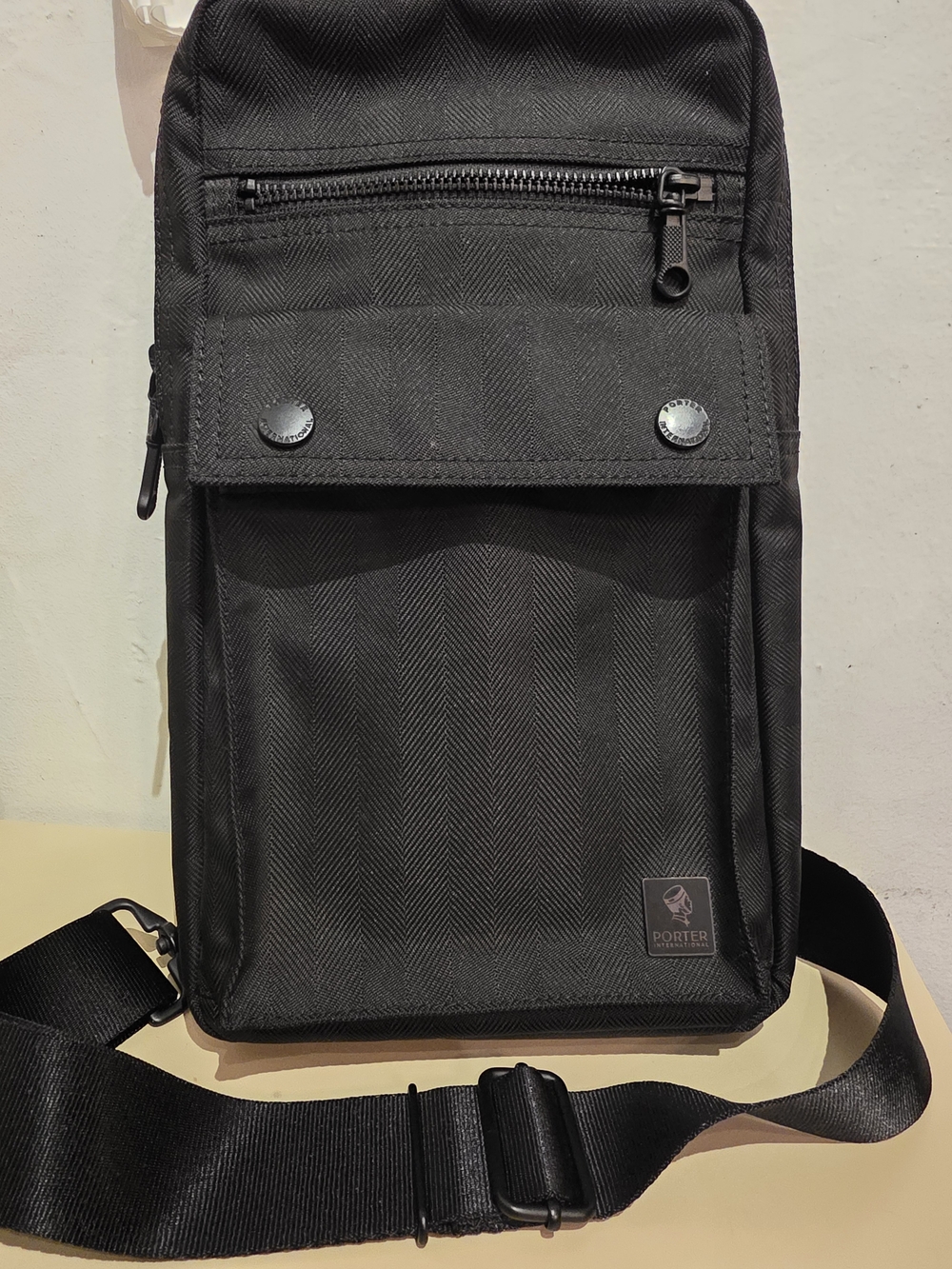 Porter International Sling Bag Crossbody Techwear Minimalist Bag
- Picture 7 of 12
